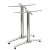 Bolero Aluminium Twin Leg Table Base (2 Pack)