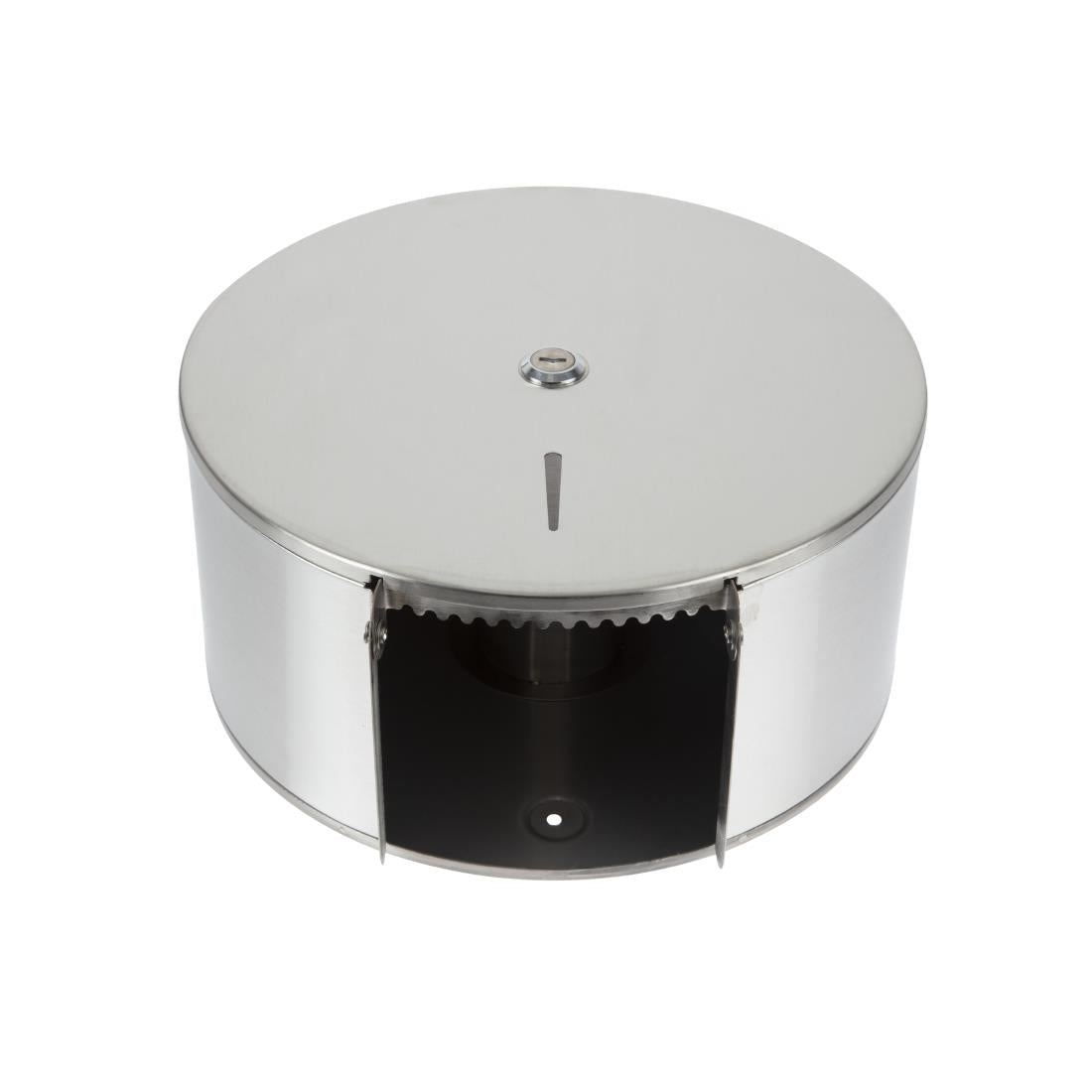 Jantex Stainless Steel Jumbo Roll Tissue Dispenser