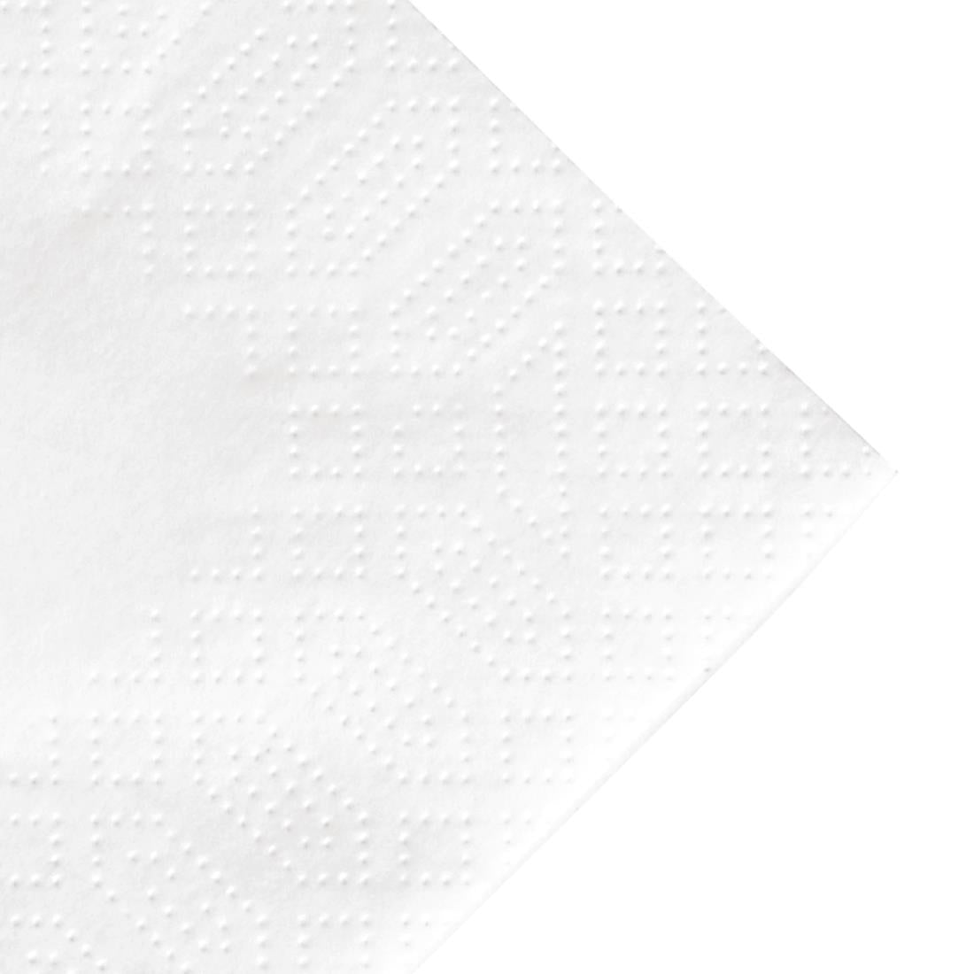 Duni Lunch Napkin White 33x33cm 3ply 1/4 Fold (1000 Pack)