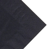 Duni Dinner Napkin Black 40x40cm 3ply 1/8 Fold (Pack of 1000)