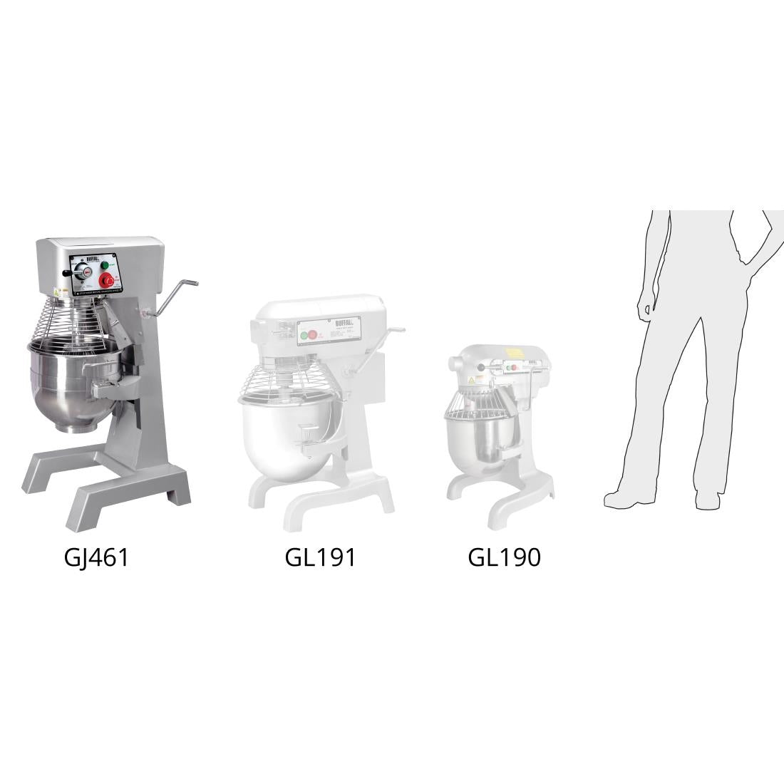 Buffalo 29Ltr Stand Planetary Mixer