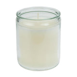 Bolsius Star Light Clear Glass Candle Jars (8 Pack)