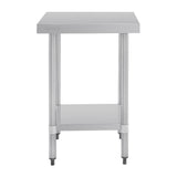 Vogue Stainless Steel Prep Table 600mm