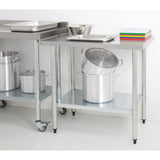 Vogue Stainless Steel Prep Table 600mm