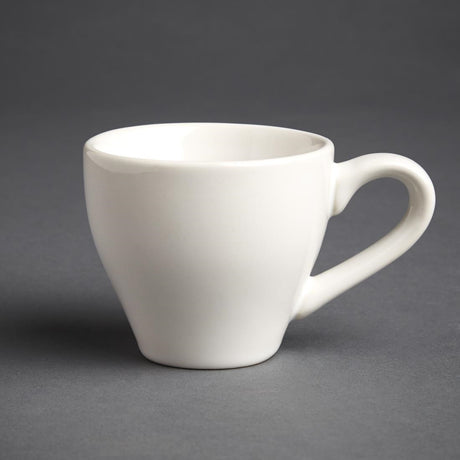 Olympia Cafe Espresso Cups White 100ml (12 Pack)