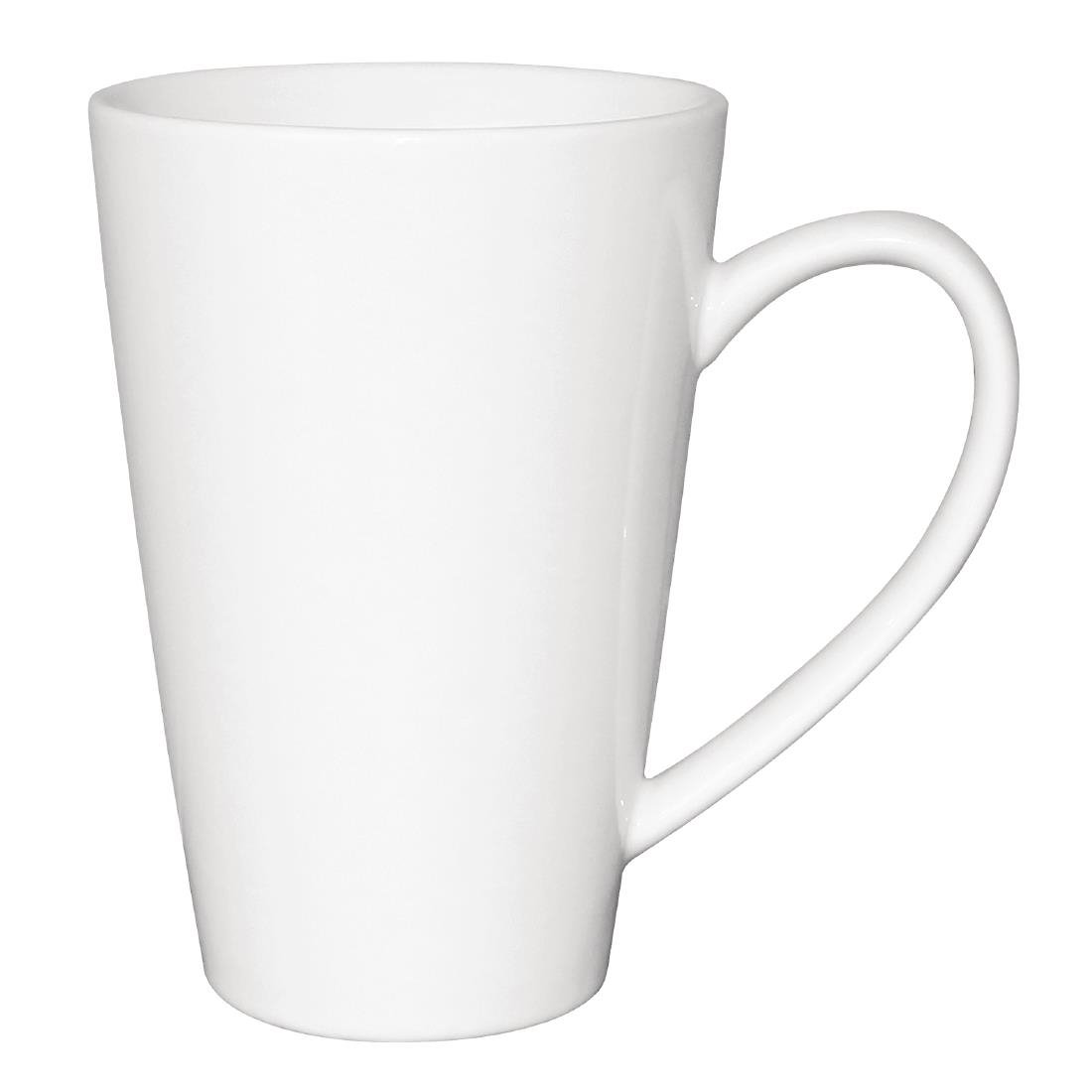 Olympia Cafe Latte Cup White 340ml 11.5fl oz (12 Pack)