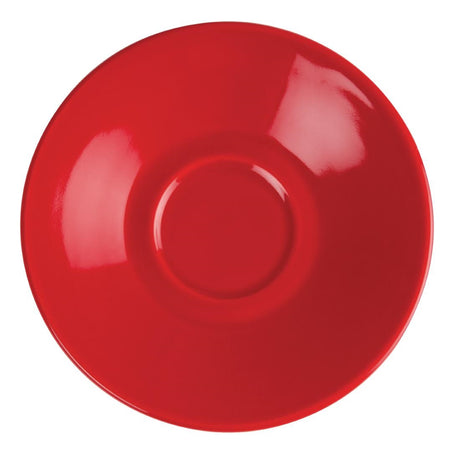 Olympia Cafe Espresso Saucer Red (12 Pack)