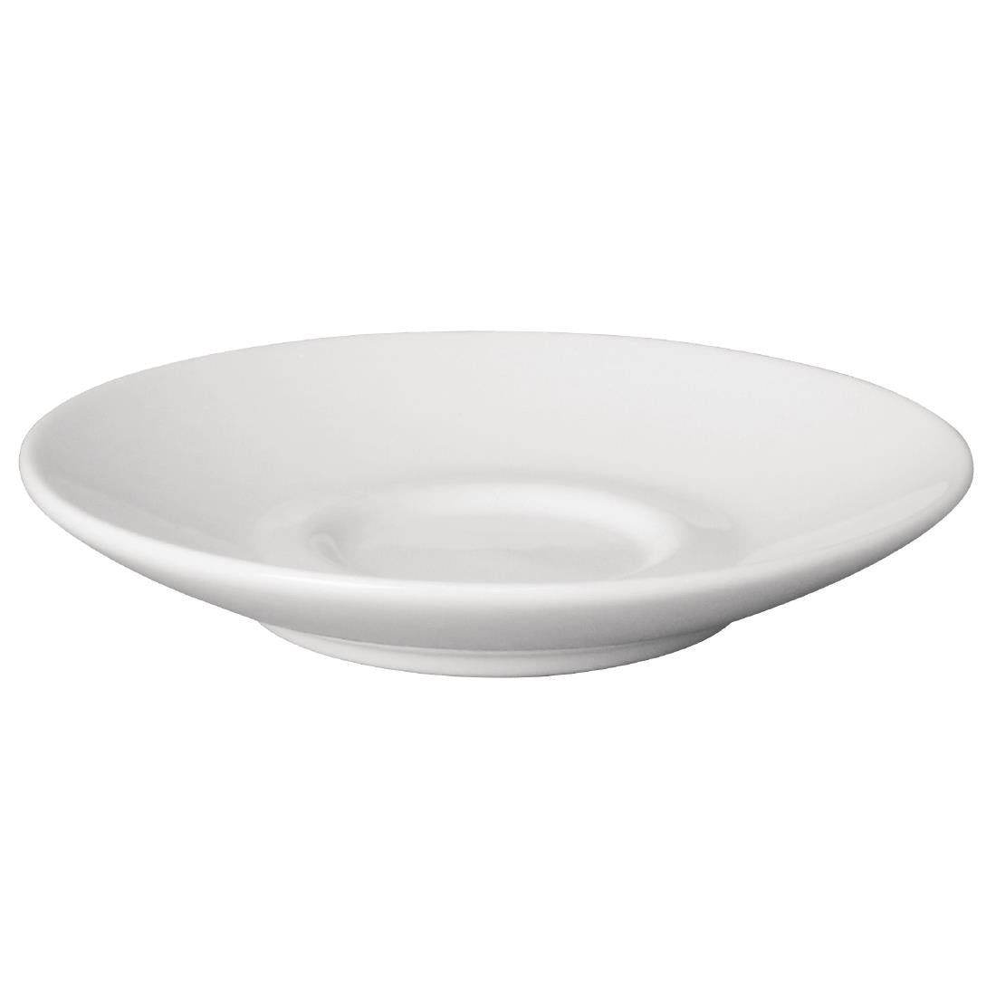 Olympia Cafe Espresso Saucer White (12 Pack)