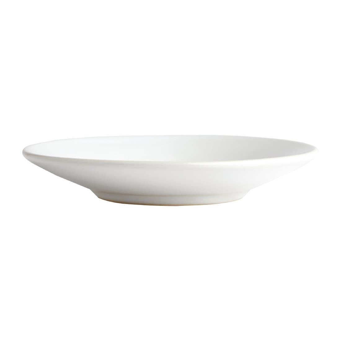Olympia Cafe Espresso Saucer White (12 Pack)
