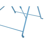 Bolero Perth Blue Pavement Style Steel Table Square 600mm