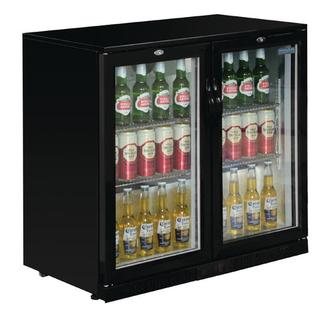 2 door back bar cooler