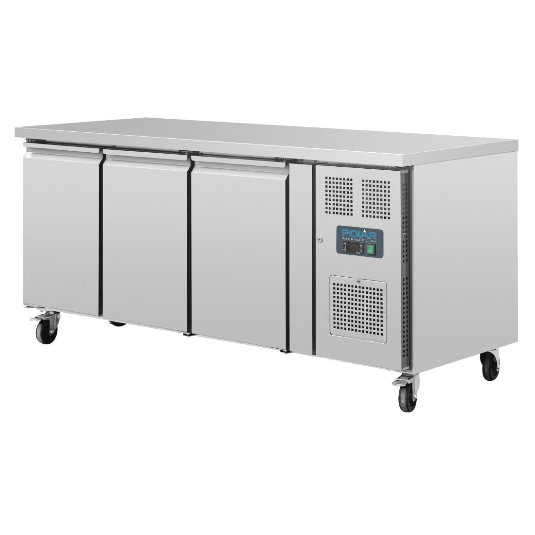 Polar U-Series Triple Door Patisserie Counter 634Ltr