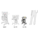 Buffalo 9Ltr Countertop Planetary Mixer