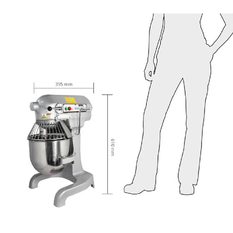 Buffalo 9Ltr Countertop Planetary Mixer