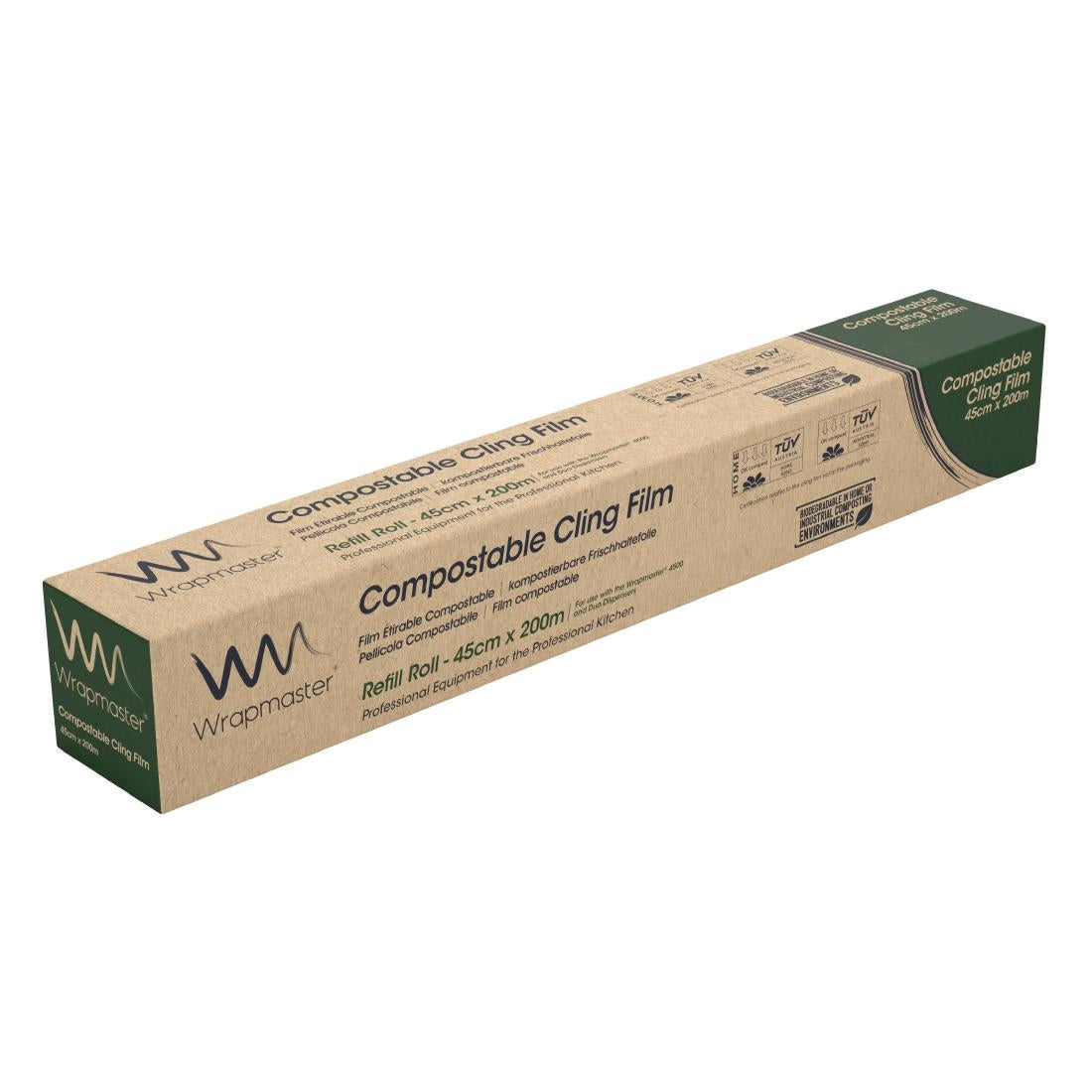 Wrapmaster 4500 Compostable Cling Film Refill 450mmx 200m