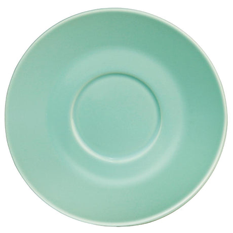 Olympia Cafe Espresso Saucer Aqua 158mm 6 1/4" (12 Pack)