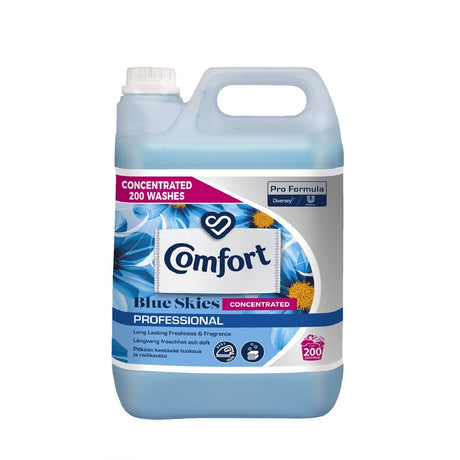 Comfort Pro-Formula Concentrated Fabric Softener Blue Skies 5Ltr (2 Pack)