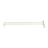 Beaumont Brass Wine Glass Rack 609mm