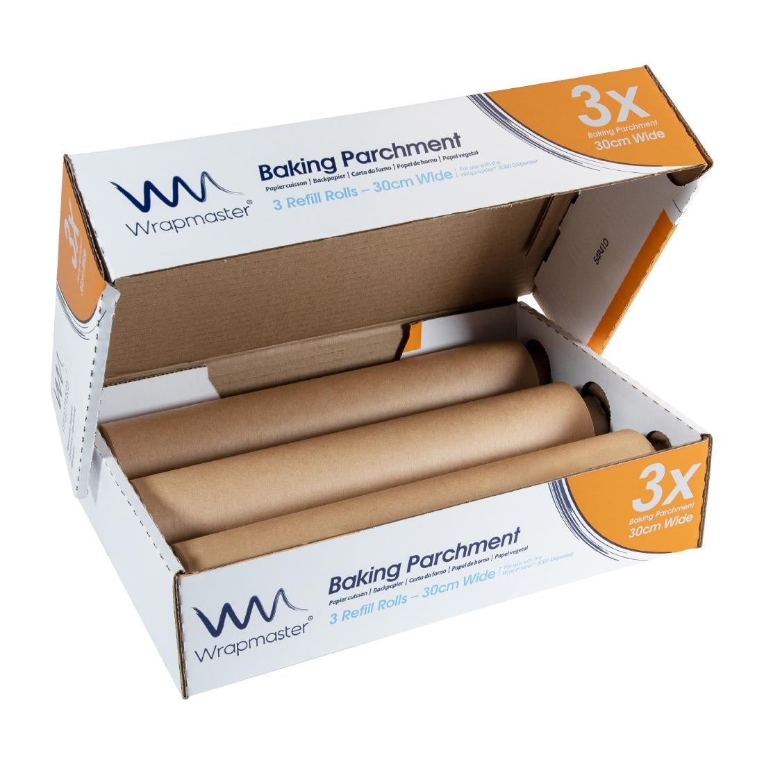Wrapmaster Baking Parchment 300mm x 50m (3 Pack)