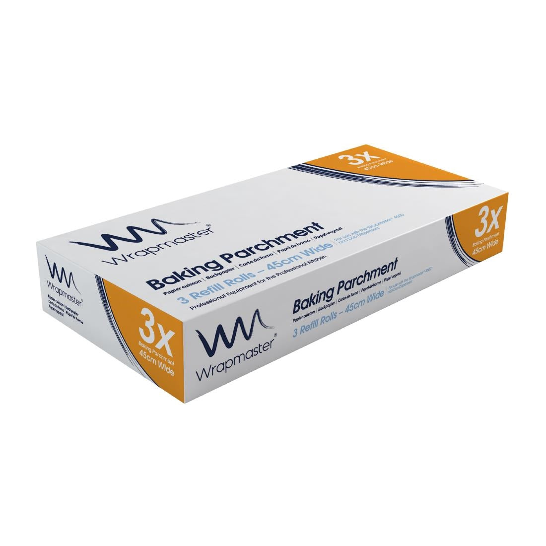 Wrapmaster Baking Parchment 450mm x 50m (3 Pack)