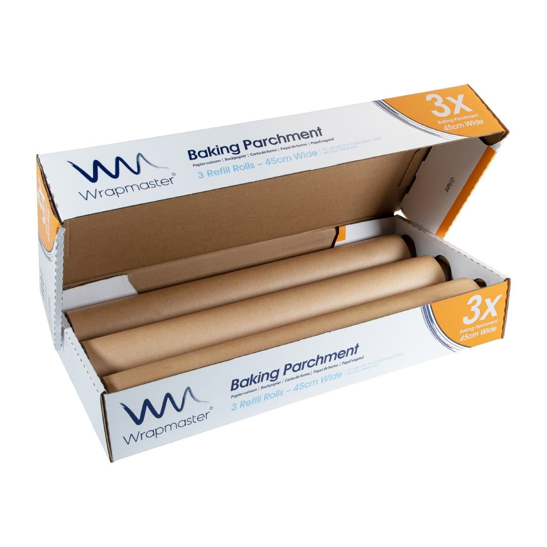 Wrapmaster Baking Parchment 450mm x 50m (3 Pack)