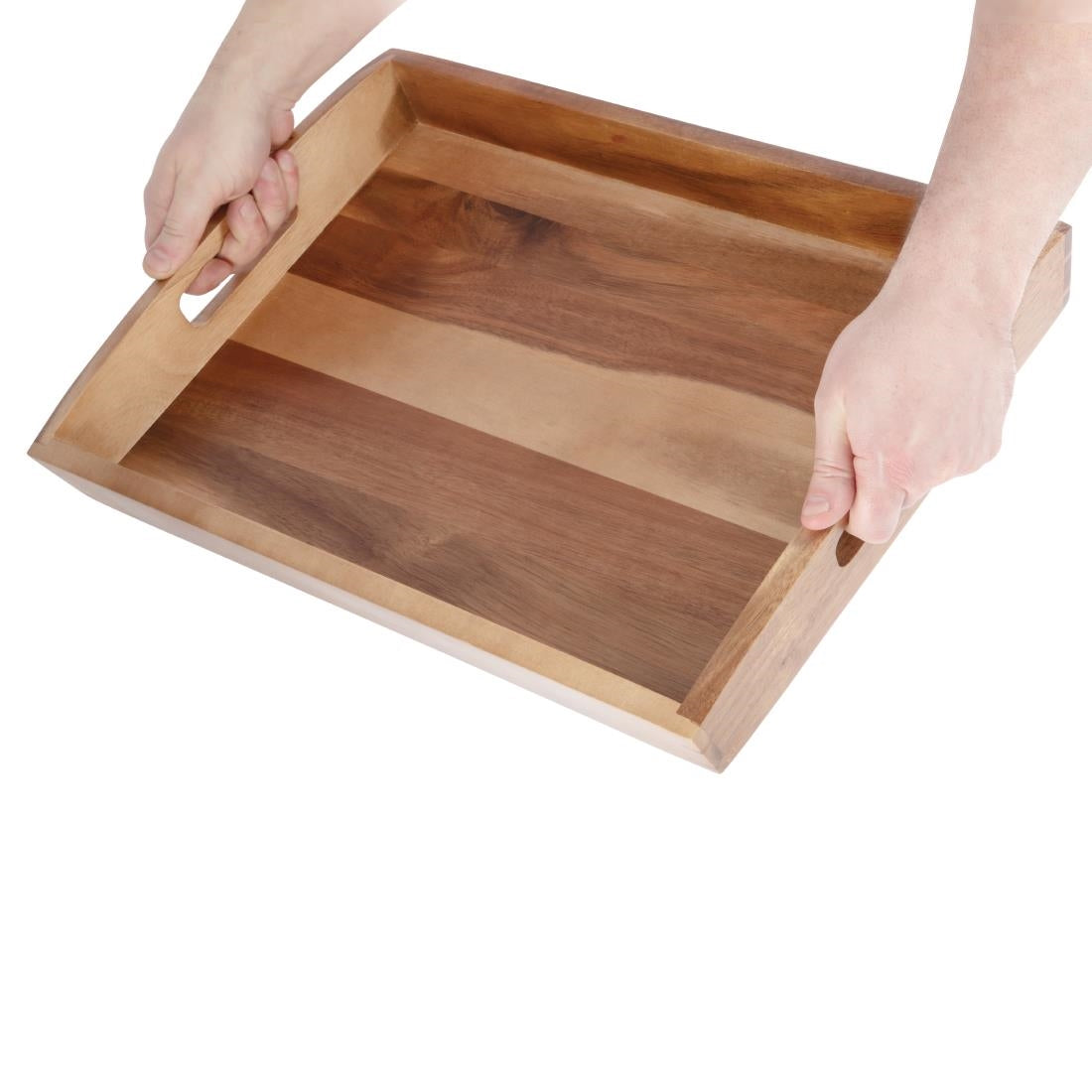 Olympia Large Acacia Wood Butler Tray 510mm