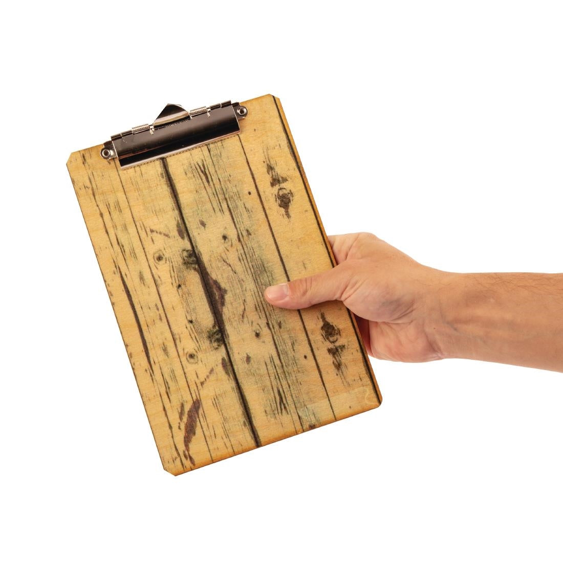 Wood Effect A4 Menu Presentation Clipboard