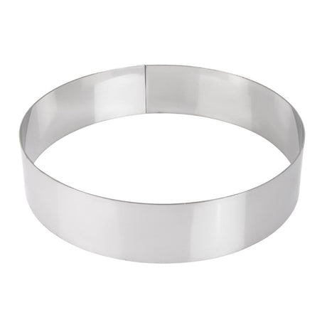 De Buyer Stainless Steel Mousse Ring 200 x 45mm