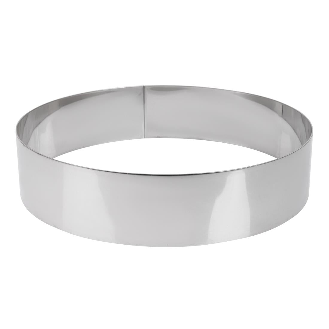 De Buyer Stainless Steel Mousse Ring 200 x 45mm