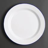 Olympia Enamel Dinner Plates 245mm (Pack of 6)