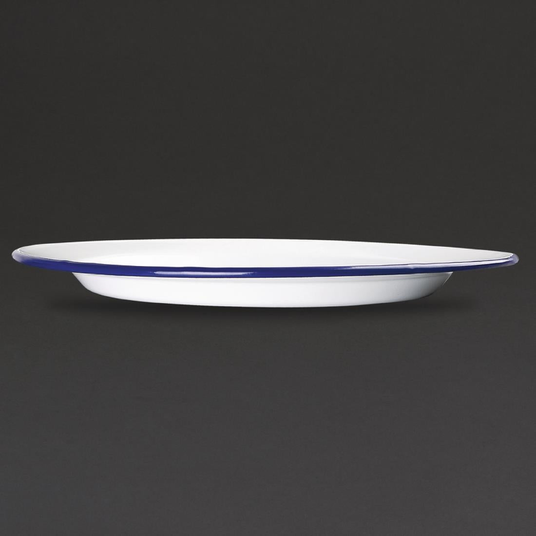 Olympia Enamel Dinner Plates 245mm (Pack of 6)