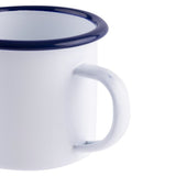 Olympia Enamel Mugs 350ml (6 Pack)