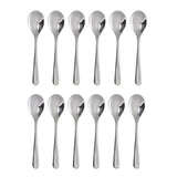 Olympia Roma 18/10 Stainless Steel Coffee Spoons (12 Pack)