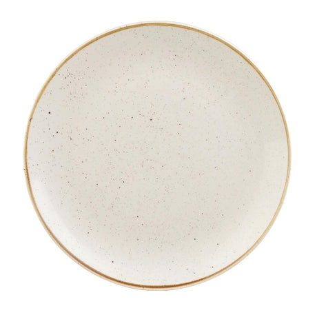 Churchill Stonecast Round Coupe Plate Barley White 295mm (12 Pack)