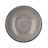Churchill Stonecast Round Coupe Bowl Peppercorn Grey 248mm
