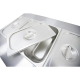 Parry Mobile Servery with Bain Marie Top 1894