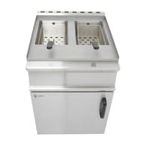 Parry Twin Tank Twin Basket Free Standing Propane Gas Fryer PDGF