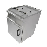 Parry Twin Tank Twin Basket Free Standing Natural Gas Fryer GDF