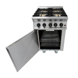 Parry 4 Burner Propane Gas Oven Range GB4P