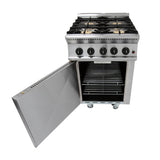 Parry 4 Burner Propane Gas Oven Range GB4P