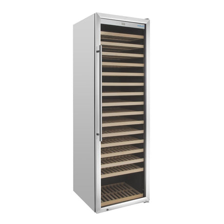 Polar G-Series Single Zone Wine Fridge Stainless Steel 187 bottles