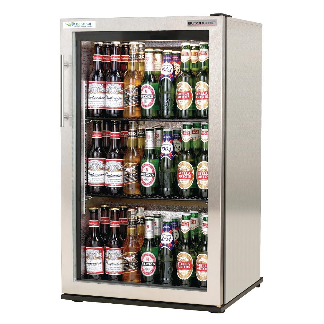Autonumis EcoChill 1 Door Back Bar Cooler Stainless Steel A20983
