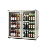 Autonumis EcoChill Double Hinged Door 3Ft Back Bar Cooler Stainless Steel A215203