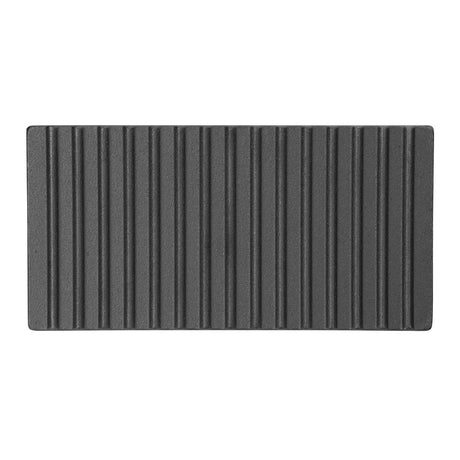 Vogue Cast Iron Steak Weight with Wood Handle