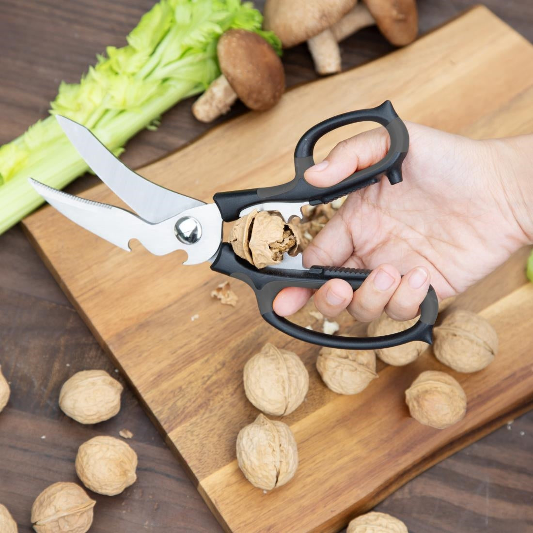 Vogue Multi-Purpose Stainless Steel Kitchen Scissors