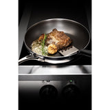 Vogue Tri-Shield Stainless Steel Frying Pan with Clad Coating 20cm