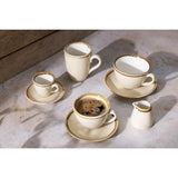 Olympia Kiln Cappuccino Cup Sandstone 230ml (6 Pack)