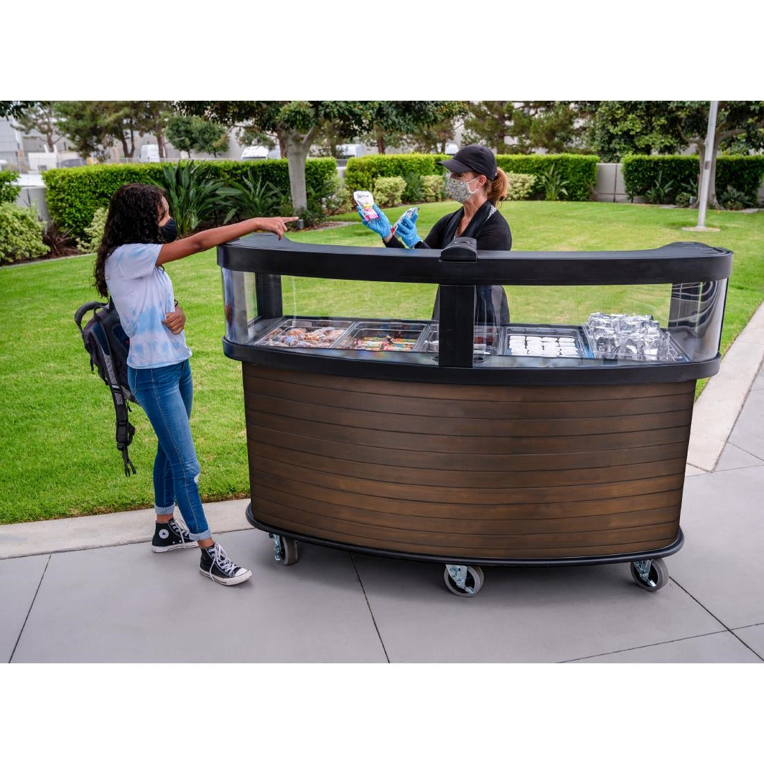 Cambro Mobile Vending Cart