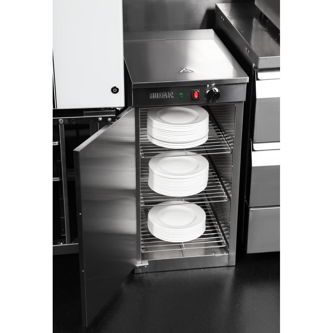 Buffalo Single Door Plate Warmer