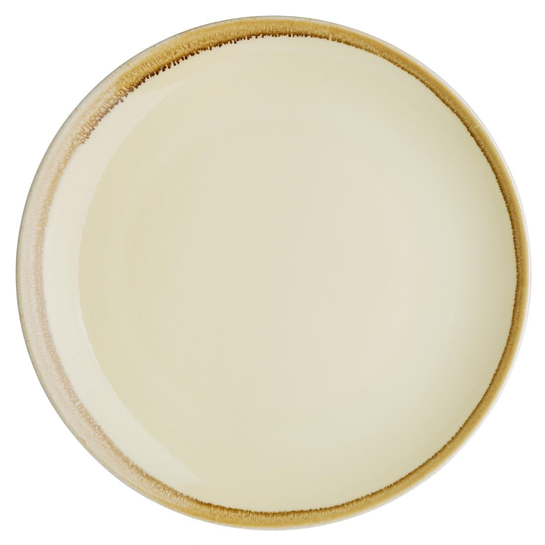Olympia Kiln Round Plate Sandstone 280mm (Pack of 4)